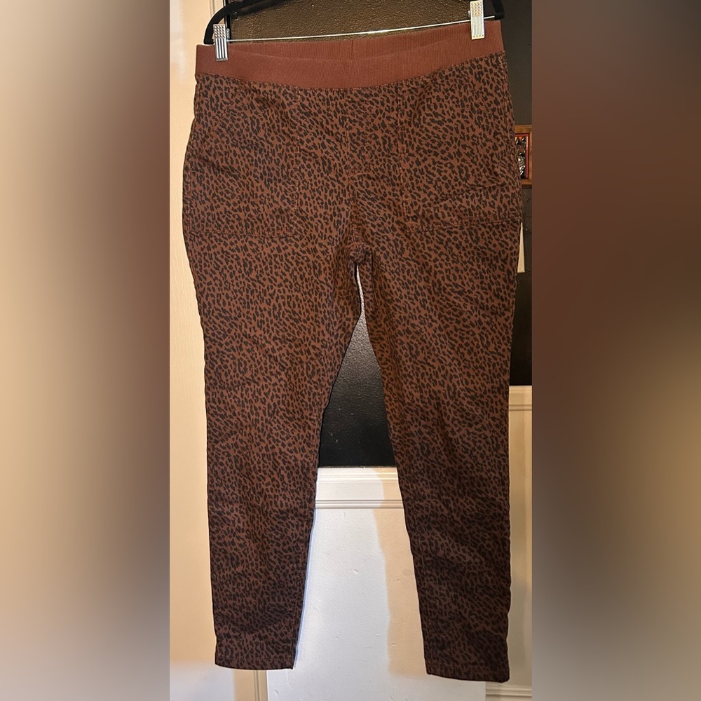 Animal Leopard Cheetah Print Stretchy Pants